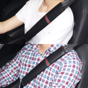 Funda Protectora para Cinturón de Seguridad de Coche, Estilo Casual y de Lujo, Extensible, Neutra, para Mayor Seguridad - Product Image 5
