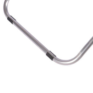 Sedia da Spiaggia Pieghevole per Esterni con Protezione Solare, Lettino da Campeggio in <span class=keywords><strong>Montagna</strong></span> con Ruote in Teslin - Product Image 3