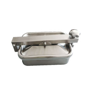 Cnjs Food Grade Vierkante Putdeksel Dranktank Productielijn Roestvrij Staal 304 316l Tank Mangat - Product Image 1