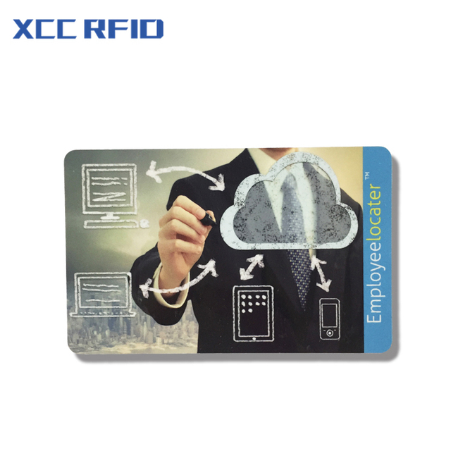 OEM High Quality Smart Business Card NTAG215 NTAG216 RFID NFC Card with Mini Tag 13.56MHz Frequency