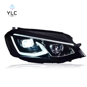 YLC - Ensemble <span class=keywords><strong>de</strong></span> phares avant LED <span class=keywords><strong>de</strong></span> haute qualité pour Volkswagen <span class=keywords><strong>Golf</strong></span> 6 MK6 2010-2014 - Phares antibrouillard - Product Image 3