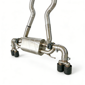 Système d'échappement Cat Back de performance de course Toyota Supra A90 3.0T 2019-2024 avec soupape électronique et embout en fibre de carbone - Product Image 5