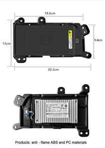 <span class=keywords><strong>Chargeur</strong></span> de voiture sans fil OE-Fit Station de charge <span class=keywords><strong>portable</strong></span> 10W pour Toyota Land Cruiser LC300 - Product Image 2