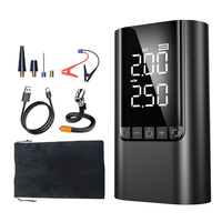 Kit De Démarreur De Saut De Voiture Portable 12V Arrancador De Coche Portatil avec Chargeur De Batterie De Gonfleur De Pneu