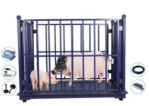 1500 kg Livestock Sheep Weighing Scale Digital Livestock Scale with Two <strong>Doors</strong> - Product Image 2