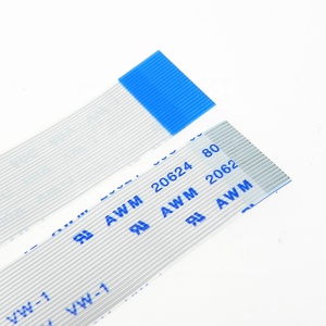 Preços EXW Cabo Flexível Plano FFC Tipo B de 0,5mm Pitch 24pin 150mm Longo AWM 20624 80C <span class=keywords><strong>30V</strong></span> VW 1 para Computador - Product Image 5