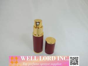 Récipient d'atomiseur en métal rechargeable de bouteille de parfum de voyage professionnel avec le pulvérisateur de pompe de collier de verre pour l'usage de soins personnels - Product Image 3