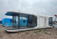 Capsule spatiale préfabriquée de luxe moderne épaissie avec système intelligent pour usage hôtelier et maison conteneur habitable – Vente en gros