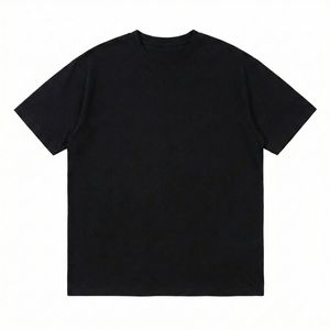 เสื้อยืดสตรีทแวร์ผ้าฝ้ายคุณภาพสูงทรงโอเวอร์ไซส์ ไหล่ตก พิมพ์ลายโลโก้ได้ตามต้องการ เสื้อยืดสีขาวเนื้อหนาสำหรับผู้ชาย - Product Image 4