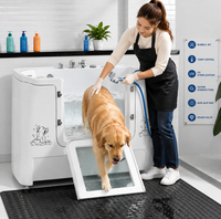 Bain pour chien pour toilettage, en acrylique, avec eau chauffée, pour usage professionnel