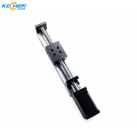 Système d'actionneur transversal linéaire hybride électrique DC de haute précision 150 mm avec moteur pas à pas et module de mouvement à vis à billes T 12V