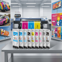 Tinta Printer Eco Solvent Premium untuk Roland SG2-300 SG2-540 500ml TE2 TE Tinta Eco Solvent untuk Pencetakan Grosir Pabrik