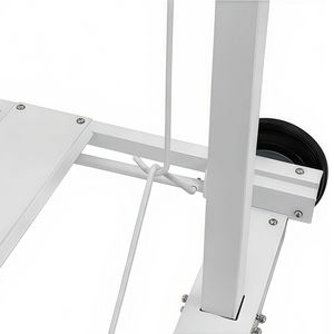 Carrito de Basura con Pedal de Acero Inoxidable y Tapa Abatible |   Carro de Basura Comercial Resistente para Cocina de Restaurante - Product Image 5