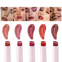 Huile à lèvres Aqua Mirror Glass Shine en stick solide, non collante, sans effet de tiraillement, pour usage quotidien, OEM ODM, marque privée