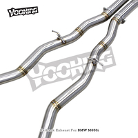 Sistema de Escape SS304 para BMW M850 M850i Alpina B8 G14 G15 G16 4.4L 2020-2023, Válvula Electrónica, Escape Catback, Puntas MP