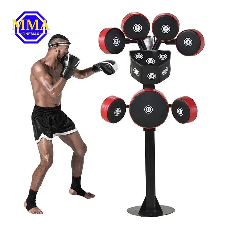 MMA ONEMAX Boxing Target Boxing Target Machine Multifunctional Equipment Freestanding Punching Muay Thai Boxing Target