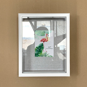 <span class=keywords><strong>Cadre</strong></span> <span class=keywords><strong>photo</strong></span> 3D creux à ouverture frontale, <span class=keywords><strong>cadre</strong></span> de table DIY pour spécimens, <span class=keywords><strong>cadre</strong></span> boîte à ombre épaissi fait main - Product Image 6