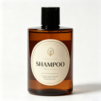 Étiquettes adhésives en vinyle brillant écologiques rondes personnalisées, imperméables et à forte adhérence pour les flacons cosmétiques