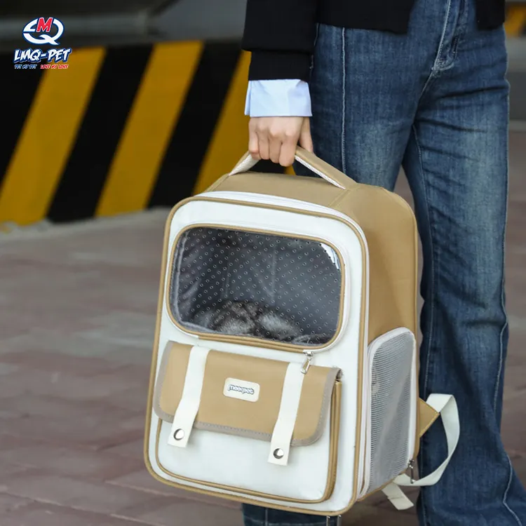 Luxury Pet Carrier Kennel Portable Dog Carrier Backpack Dog Backpack Bag For Pet Animal Bag Transport Cat Pet Transport Bag