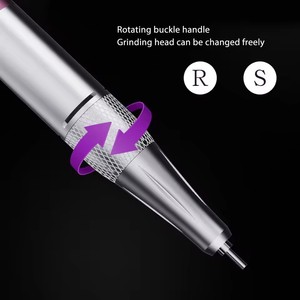 Máquina de manicura recargable de 35000 RPM, accesorios para limar uñas, lijadora de esmalte de uñas en gel, herramienta profesional de bajo ruido para manicura - Product Image 6