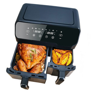 Aifa 9L 8L ตะกร้าคู่ Air Fryer Air Fryers พลัสควบคุมอุณหภูมิไฟฟ้า Air Fryer ดิจิตอล Air Fryer เตาอบ - Product Image 5