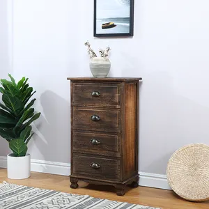 Commode en bois antique, style européen, pour la maison