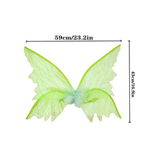 Popüler yetişkin peri kanatları sıcak kelebek Cosplay performans fotoğraf sahne kadınlar için sınır ötesi tatil parti süslemeleri - Product Image 5