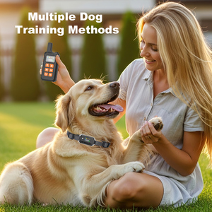 GF02 <span class=keywords><strong>Collier</strong></span> d'entraînement de clôture GPS sans fil télécommandé intelligent pour <span class=keywords><strong>chien</strong></span> avec vibration, punition statique, enregistrement vocal. - Product Image 3
