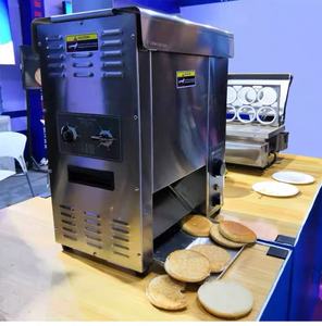 Machine à pain à <span class=keywords><strong>hamburger</strong></span> électrique commerciale professionnelle verticale au prix le plus bas Grille-pain à <span class=keywords><strong>hamburger</strong></span> - Product Image 5