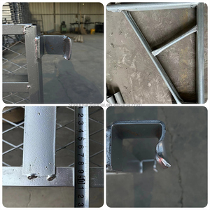 Répertoire de l'usine de conception moderne Système d'échafaudage revêtu de poudre d'acier Cadre d'échafaudage pour la construction intérieure et extérieure - Product Image 2
