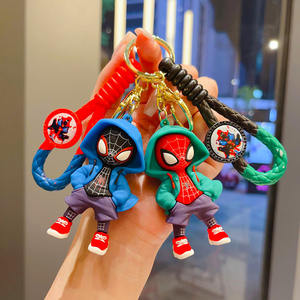 Llavero de Spiderman de Anime en 3D con Impresión UV, Material Plástico Ecológico para Halloween - Product Image 4