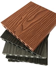 Planche de <span class=keywords><strong>terrasse</strong></span> en composite bois-plastique imperméable à l'eau, à grain de bois en relief 3D, pour patios, terrasses, piscines, jardins - Product Image 5