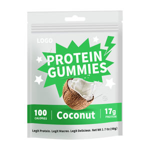 Yabanmersini proteini Gummies 17g Whey enerji kurtarma Chews OEM ve ODM hizmeti ile yüksek <span class=keywords><strong>Protein</strong></span> aperatif - Product Image 5