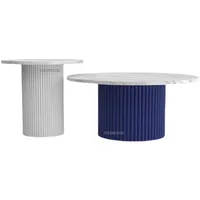 Table basse en marbre, table à thé ronde, mobilier de salon, fabricant, vente en gros, OEM, ODM, taille personnalisée, commande en gros
