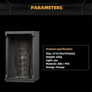 ZD Toys <span class=keywords><strong>Marvel</strong></span> Iron Man <span class=keywords><strong>Action</strong></span> Figures armatura luminosa sala espositore in scala 1/10 per <span class=keywords><strong>Figure</strong></span> da collezione in miniatura - Product Image 4