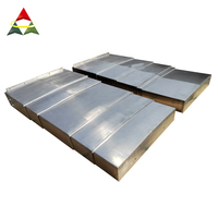 Couverture de manière en acier inoxydable soufflet protecteur télescopique systèmes cnc machines-outils