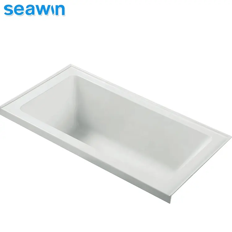 SeaWin Luxury Acrylic Solid Surface Sunken Standard Bathroom Bath Tub Drop In Bathtub