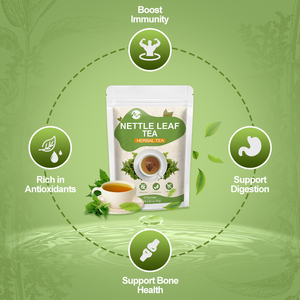 Sachets de Tisane aux Feuilles de <span class=keywords><strong>Ortie</strong></span> Pures, Naturelles et Fraîches, Mélangées, de Qualité Santé, Marque Blanche - Product Image 6
