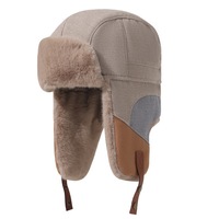 Gorro Ushanka Personalizado QJ OEM con Logotipo, Gorro Deportivo con Orejeras, Tejido Transpirable, Gorro de Invierno para Esquí, Pasamontañas, Gorro Lei Feng a Prueba de Viento