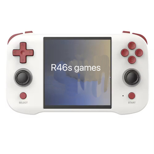 新しい到着R46Sハンドヘルドビデオゲームコンソール4インチ画面WiFiとBT接続ゲーム用ダウンロード4000mAhバッテリー - Product Image 1