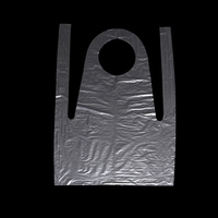 25 pièces/paquet en gros Protection personnelle nettoyage jetable PE tablier
