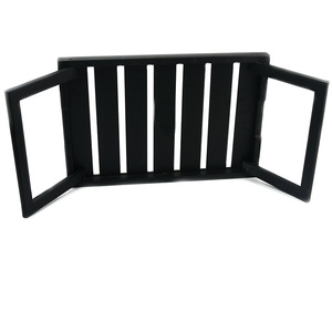 Bandeja de cama de madera portátil Desayuno Hogar Escritorio plegable para computadora portátil Mesa de servicio de comida de té Pata plegable Escritorio para computadora portátil en la cama - Product Image 3