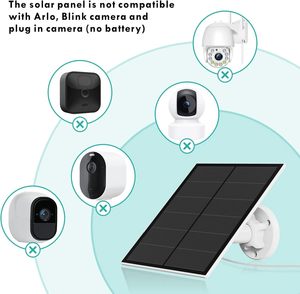 Panel Solar Monocristalino Personalizado, Mini Paneles Solares <span class=keywords><strong>de</strong></span> 5V 6V ETFE <span class=keywords><strong>de</strong></span> 1W 2W 3W 5W 10W con Tipo-C para Cámara - Product Image 3