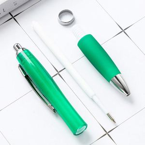 Quick Shipment Custom Promotional Plastic Ballpoint <b>Pens</b> Recycled Ballpen with Logo Advertising for <b>Gifts</b> - Product Image 2