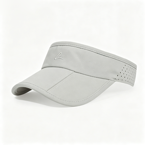 Factory Directly Wholesale Custom Security Peak Cap Visor Embroidered Logo 100% Cotton Unisex Sports Casual Outdoor Daily Travel - Product Image 1