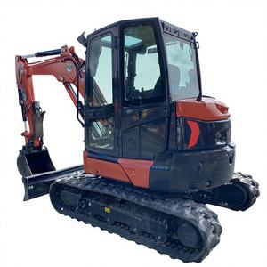 Mini-excavatrice sur chenilles U55-5 2022 avec godet de 8 m³, moteur, pompe et boîte de vitesses haute performance - Product Image 1