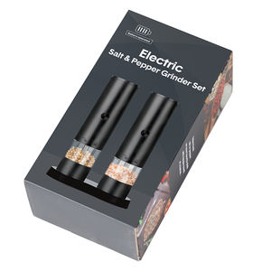 Productos más vendidos en EE. UU. Juego <span class=keywords><strong>de</strong></span> molinillo <span class=keywords><strong>de</strong></span> <span class=keywords><strong>sal</strong></span> y pimienta automático Molinillo <span class=keywords><strong>de</strong></span> pimienta eléctrico - Product Image 1