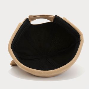 Gorra de Béisbol Artística, Moderna y Elegante con Orejas de Ciervo, para Mujer, Color Sólido, para Actividades al Aire Libre, Estilo Docker - Product Image 6