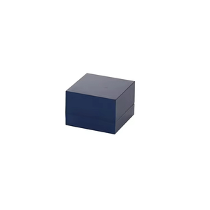 Caja de Regalo de Lujo Personalizada Negra con Logotipo, de Terciopelo, con Luz LED, para Collares, Anillos y Joyas - Product Image 4