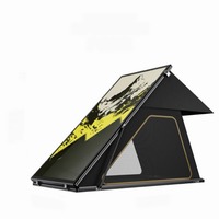 Tente de toit de voiture pliable en alliage d'aluminium à coque souple pour 1 à 3 personnes, imperméable, pour camion, voyage en voiture, tente de toit de voiture